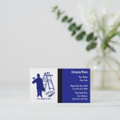 Cartes de visite de bricoleur (Debout devant)