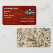 Cartes de visite de bricoleur (Devant / Derrière)