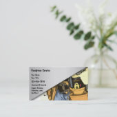 Cartes de visite de bricoleur (Debout devant)