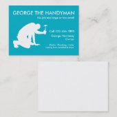 Cartes de visite de bricoleur (Devant / Derrière)
