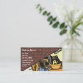 Cartes de visite de bricoleur (Debout devant)