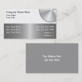 Cartes de visite de bricoleur (Devant / Derrière)