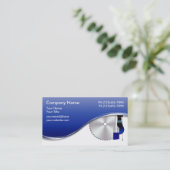 Cartes de visite de bricoleur (Debout devant)