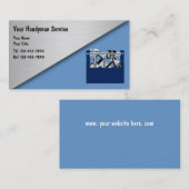 Cartes de visite de bricoleur (Devant / Derrière)