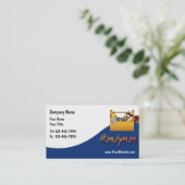 Cartes de visite de bricoleur (Debout devant)