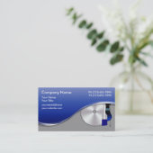 Cartes de visite de bricoleur (Debout devant)