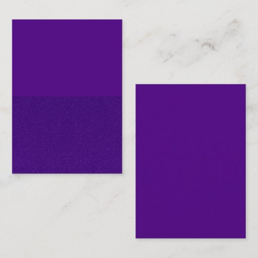 Cartes de visite de bruit violet fractionné - Pers (Devant / Derrière)