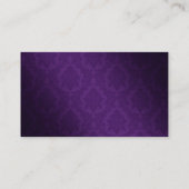 Cartes de visite de buffet de sucrerie (Dos)