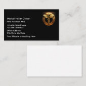 Cartes de visite de bureau Médicale Centre Classé (Devant / Derrière)