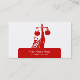 Cartes de visite de cabinet juridique de l'avocat