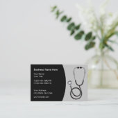 Cartes de visite de cabinet Médicale moderne (Debout devant)