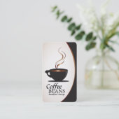 Cartes de visite de café-restaurant (Debout devant)