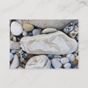 Cartes de visite de cailloux