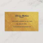 Cartes de visite de Cakes Slogans (Dos)