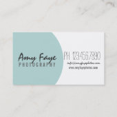 Cartes de visite de caméra | Photographie (Dos)