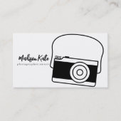 Cartes de visite de caméra | Photographie (Devant)