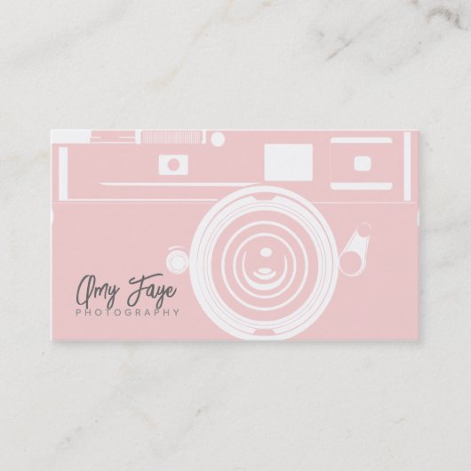 Cartes de visite de caméra | Photographie (Devant)