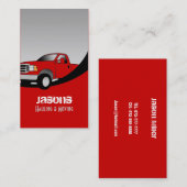 Cartes de visite de camion (Devant / Derrière)