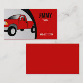 Cartes de visite de camion (Devant / Derrière)