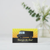 Cartes de visite de camion de nourriture (Debout devant)