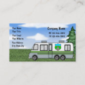 Cartes de visite de camping (Devant)