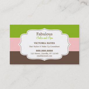 Cartes de visite de Candy Stripes