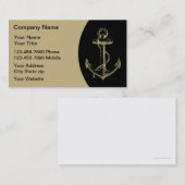 Cartes de visite de canotage (Devant / Derrière)