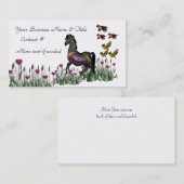 Cartes de visite de carrousel (Devant / Derrière)