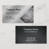 cartes de visite de carte de circuits vendus par C (Devant / Derrière)