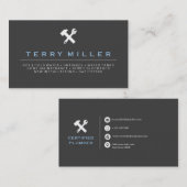 cartes de visite de carte de visite/bricoleur de (Devant / Derrière)