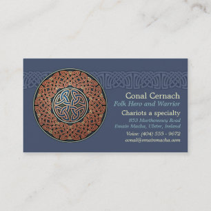 Cartes de visite de cercle de Knotwork, style B