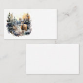 Cartes de visite de cerfs (Devant / Derrière)