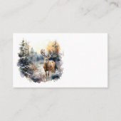 Cartes de visite de cerfs (Devant)