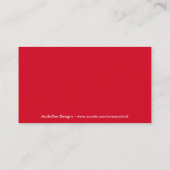 Cartes de visite de cerises (Dos)