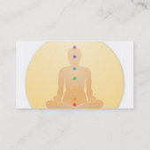 Cartes de visite de Chakras (Dos)