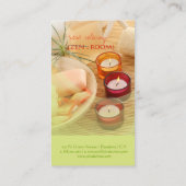 cartes de visite de chambre zen (Dos)