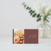 cartes de visite de chambre zen (Debout devant)