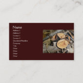 Cartes de visite de champignons de la coupe (Devant)