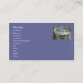 Cartes de visite de champignons Sandbank (Devant)