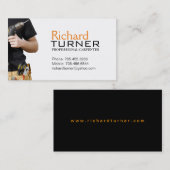 Cartes de visite de charpentier et de plancher (Devant / Derrière)