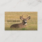 cartes de visite de chasse (Dos)