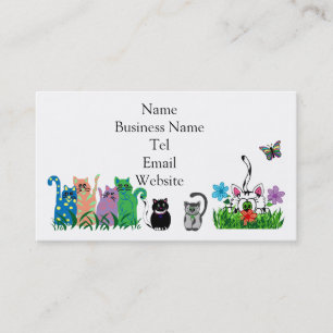 Cartes de visite de chats
