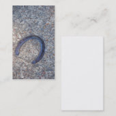 Cartes de visite de chaussure de cheval (Devant / Derrière)