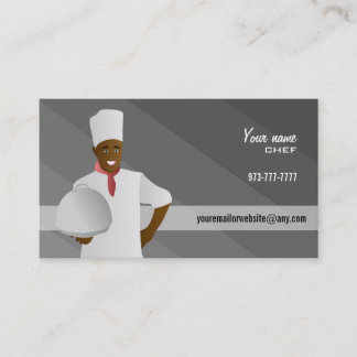 Cartes de visite de chef