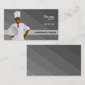 Cartes de visite de chef (Devant / Derrière)