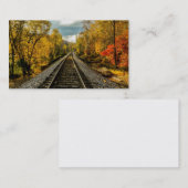 Cartes de visite de chemin de fer (Devant / Derrière)