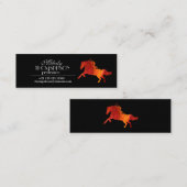 Cartes de visite de cheval (Devant / Derrière)