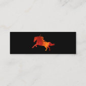 Cartes de visite de cheval (Dos)