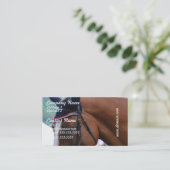 Cartes de visite de cheval de Warmblood de (Debout devant)