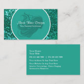 Cartes de visite de cheveux de beauté (Devant / Derrière)